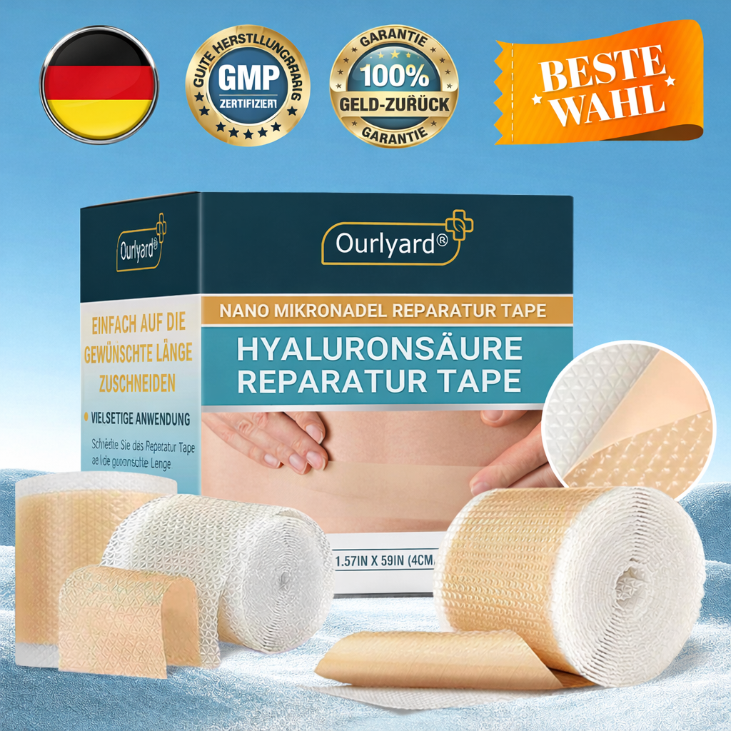 Ourlyard® Hyaluron-Nano-Mikronadel-Tape: Intensive Narbenpflege & Hautregeneration