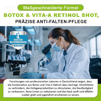 Rolimey® Retinol & Botox Shot » Straffende Gesichtscreme gegen Falten