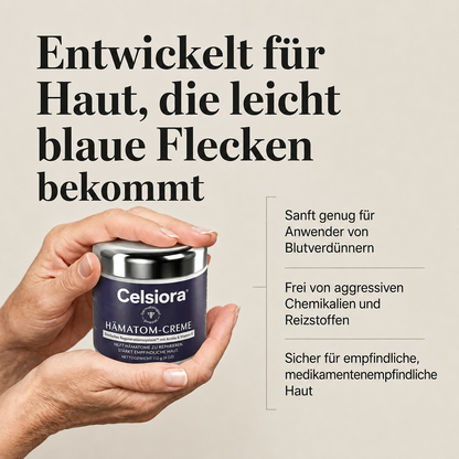 💥 ÜBER 75.000-MAL VERKAUFT – Celsiora® Intensivpflege bei blauen Flecken & empfindlicher Haut